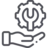 Ícone de suporte técnico
